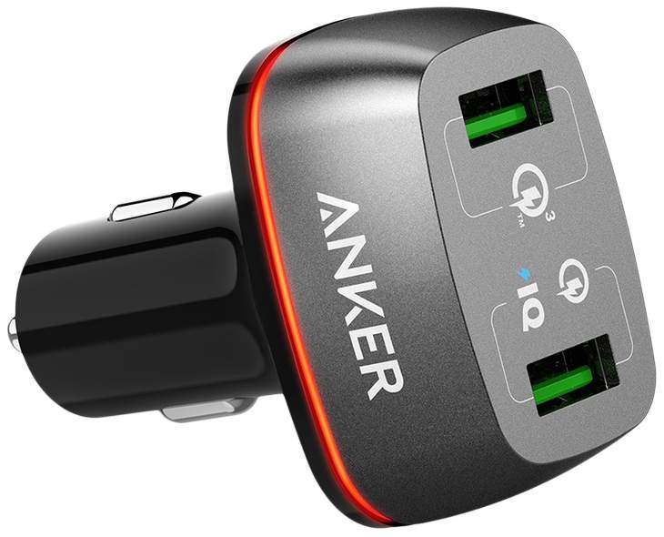 

Зарядное устройство Anker PowerDrive+ 2 Quick Charge 3.0 Black [A2224H11]