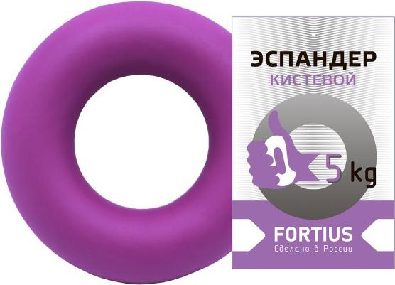 

Эспандер Fortius кольцо 5 кг фиолетовый, кольцо 5 кг