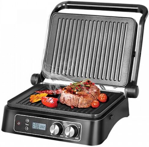 

Электрогриль Redmond SteakMaster RGM-M811D черный/сталь