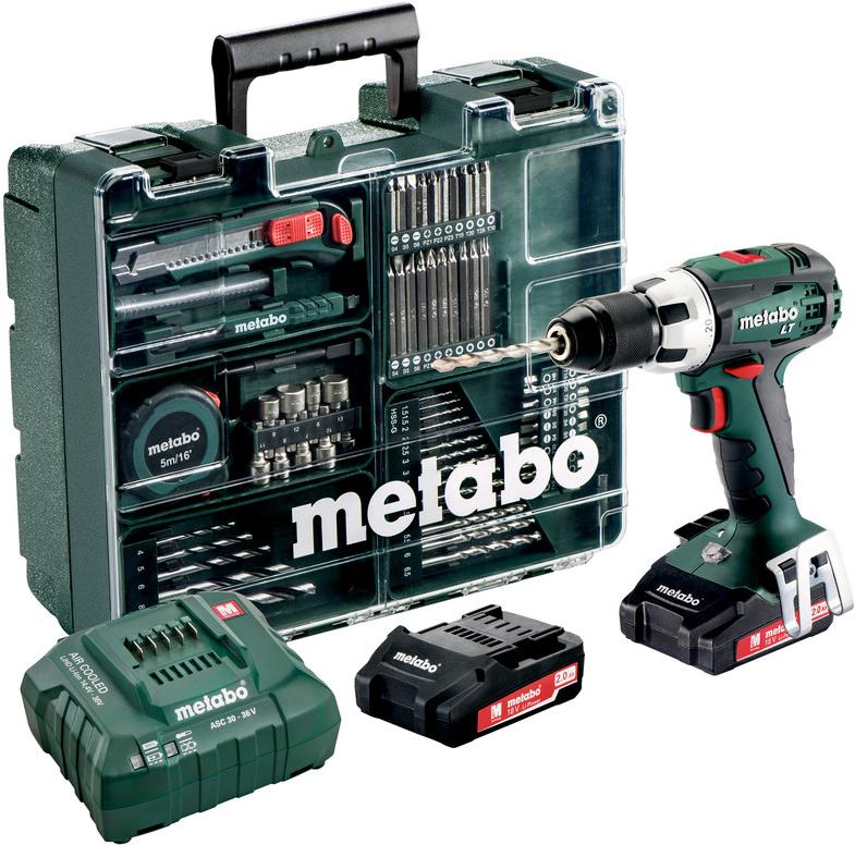 

Дрель-шуруповерт Metabo BS 18 LT Set [602102600], BS 18 LT Set