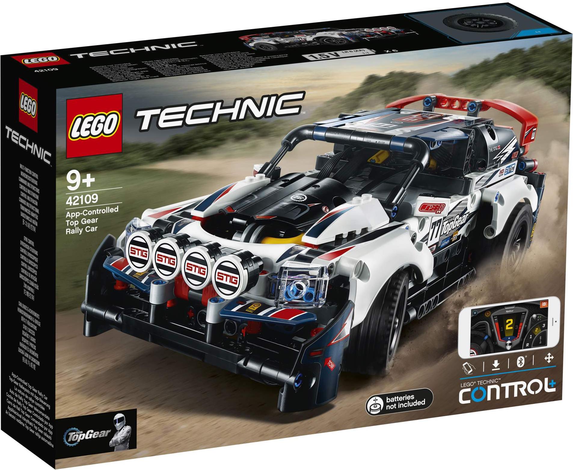 

Конструктор LEGO TECHNIC Гоночный автомобиль Top Gear на управлении [42109], TECHNIC Гоночный автомобиль Top Gear на управлении