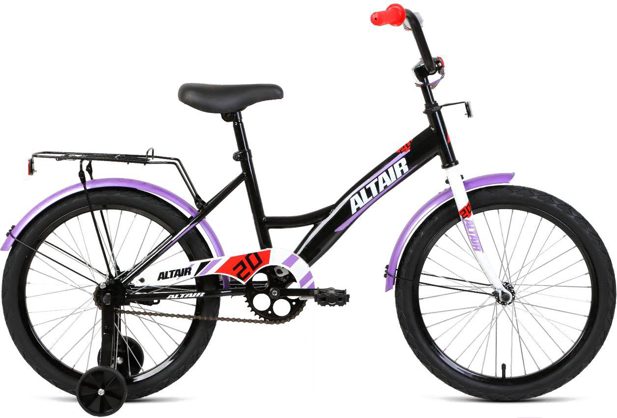 

Велосипед детский Forward Altair Kids 20'' 2021 черный/белый [1BKT1C101002], Altair Kids 20 2021