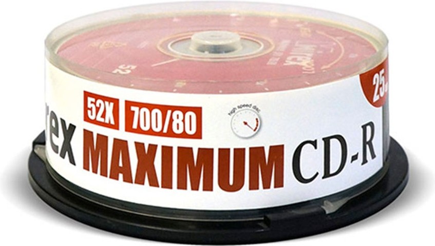 

Оптический диск Mirex CD-R 700 Mb 52х Maximum Cake Box 25 [201274], Оптический диск Mirex CD-R 700 Mb 52х Maximum Cake Box 25 201274