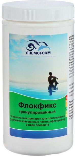 

Коагулянт для бассейна Chemoform Флокфикс гранулированный 1кг, Флокфикс гранулированный 1кг