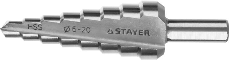 

Сверло Stayer 29660-6-20-8, 29660-6-20-8