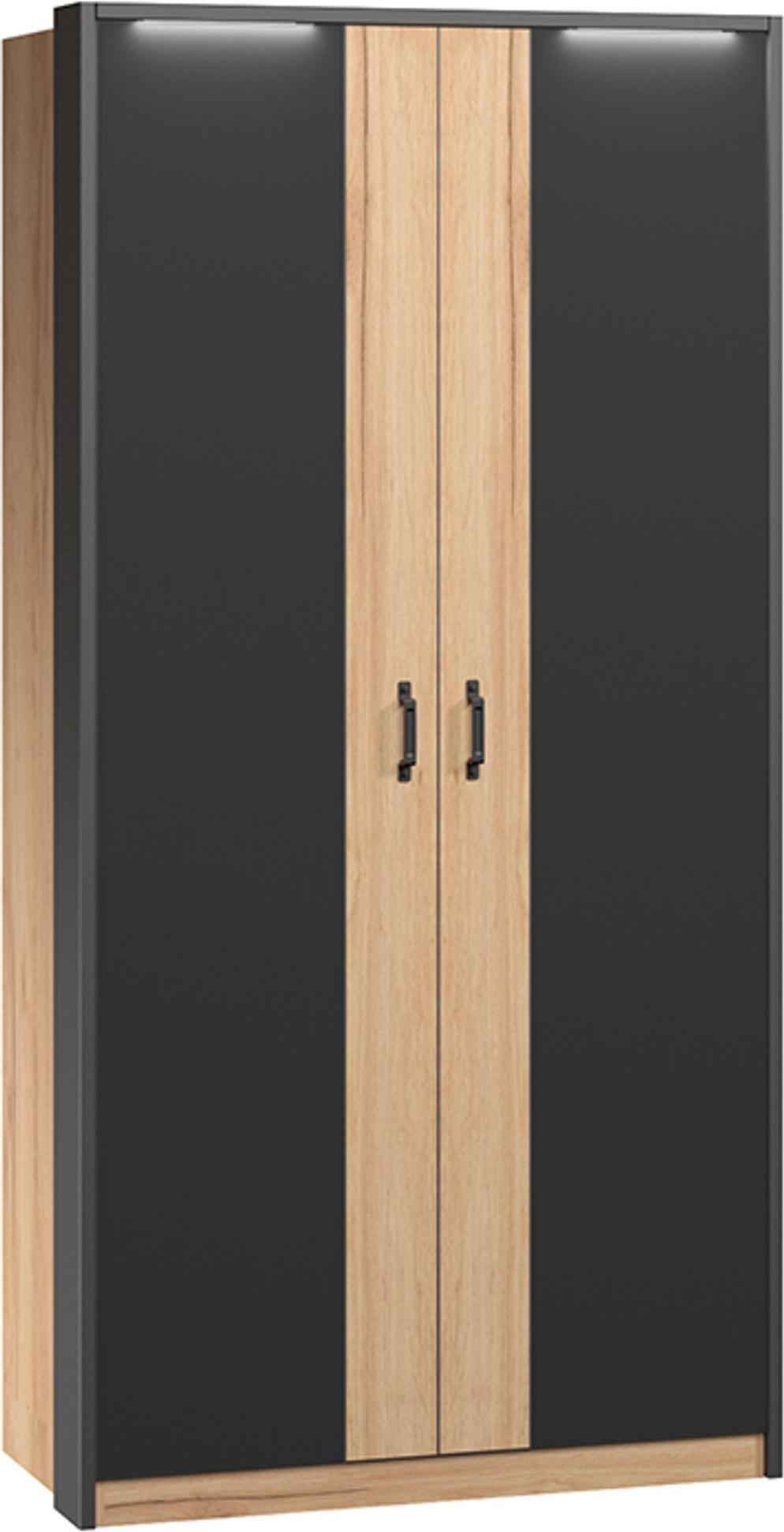 

Шкаф Woodcraft в прихожую Техно-5 дуб золотой, в прихожую Техно-5