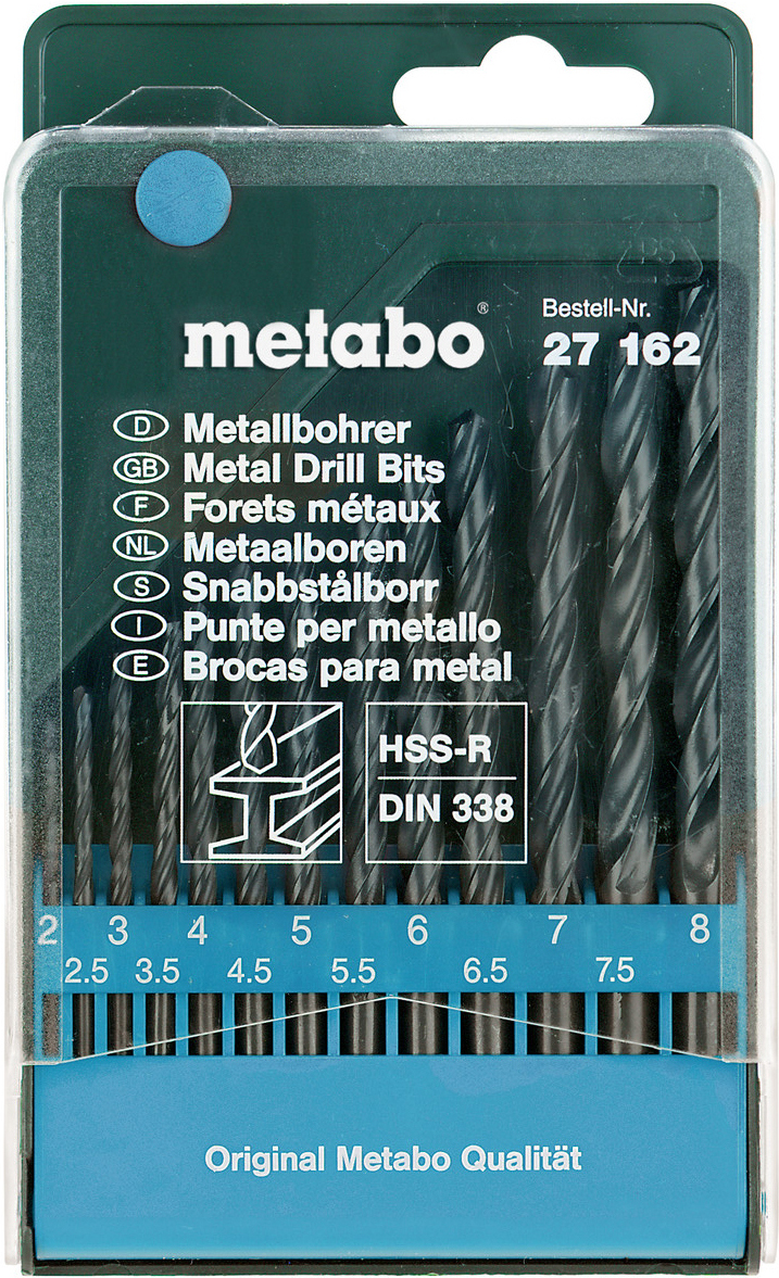 

Набор сверл Metabo 627162000