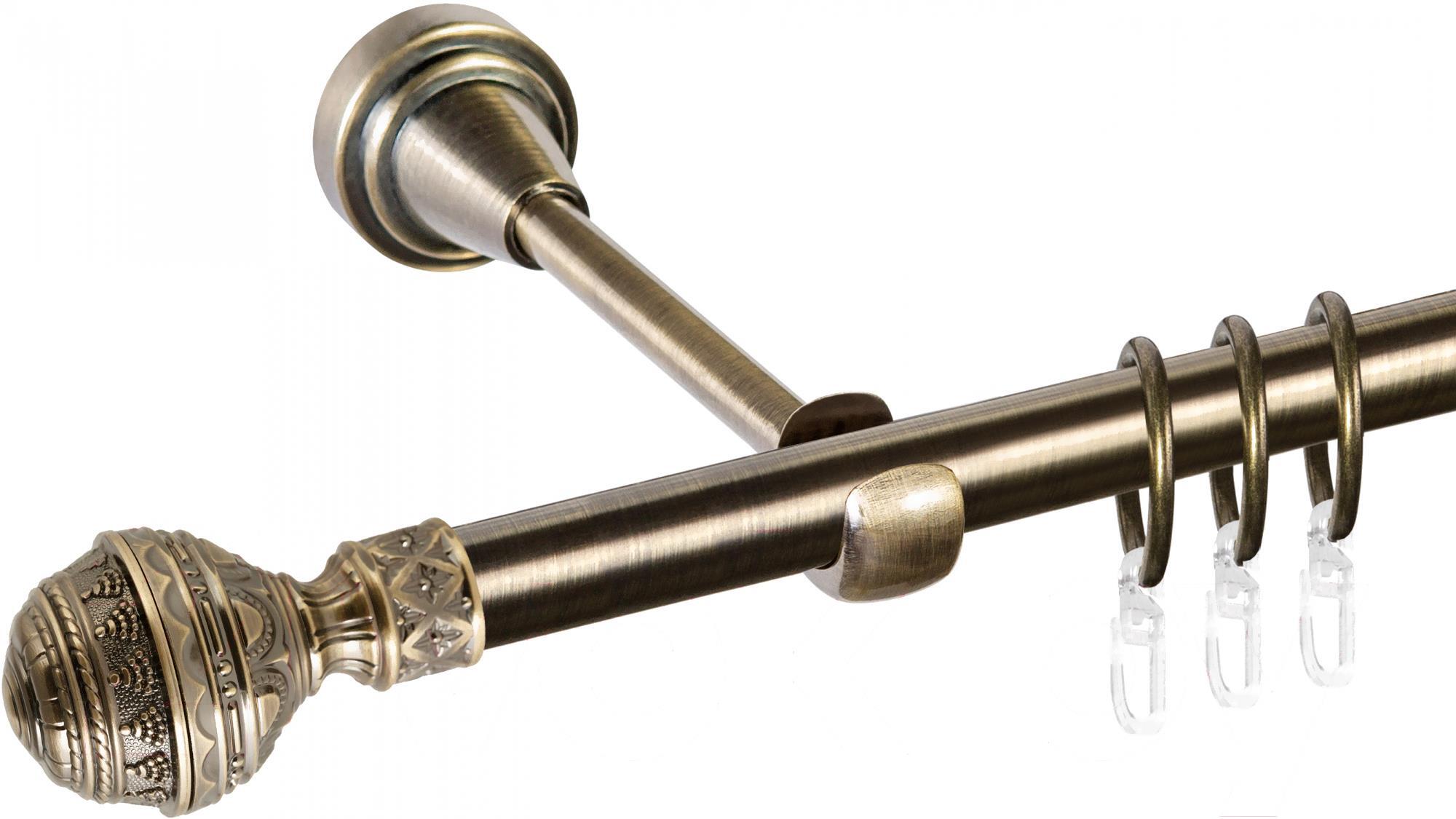 

Карниз АС ФОРОС Grace D16Г + наконечники Ампир 1.8м антик