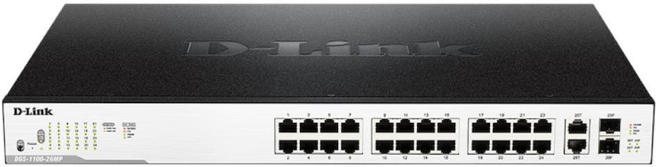 

Коммутатор D-Link DGS-1100-26MP, DGS-1100-26MP