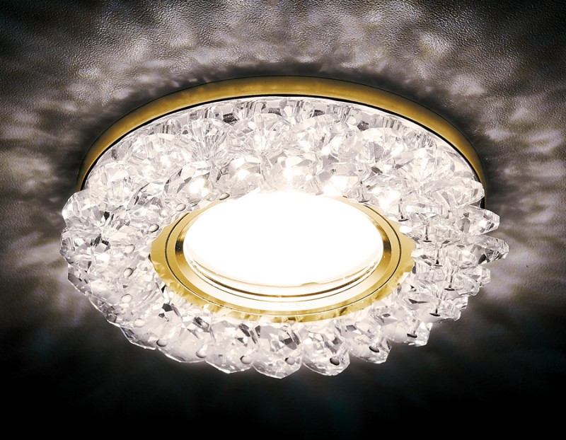 

Встраиваемый светильник Ambrella S701 CL/GD/WH, Встраиваемый точечный светильник Ambrella Light S701 CL/GD/WH