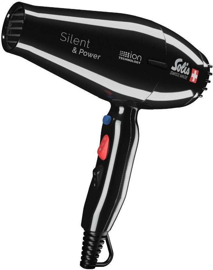 

Фен Solis Silent Power Black