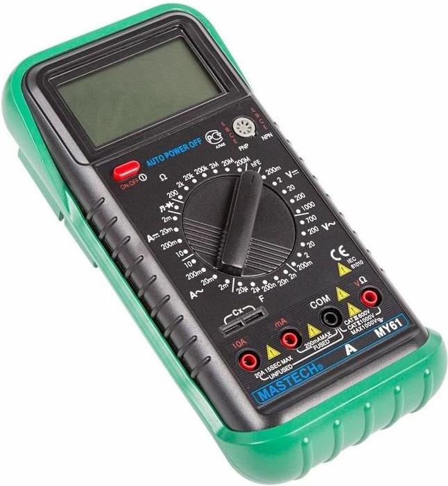 

Мультиметр (тестер) Mastech MY61, Мультиметр Mastech MY61 13-2050