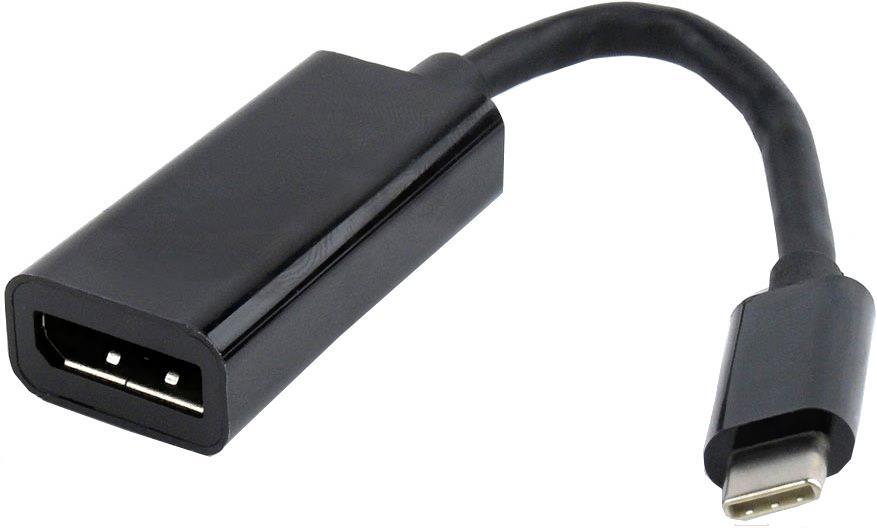 

Конвертер Cablexpert A-CM-DPF-01, Переходник Cablexpert USB A-CM-DPF-01, USB Type-C/DisplayPort, 15см, пакет