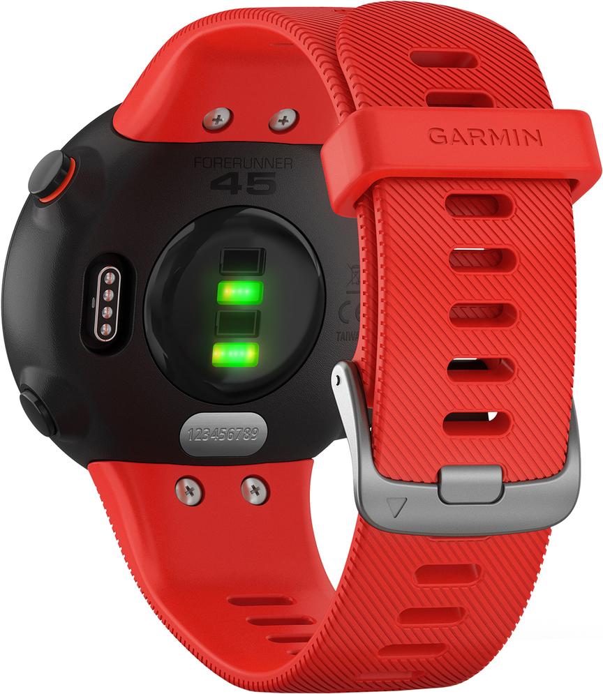 

Умные часы Garmin Forerunner 45 алый [010-02156-16], Forerunner 45