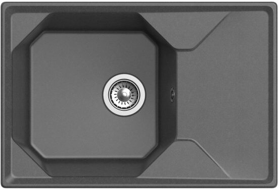 

Кухонная мойка GranFest GF-U-740L графит, Кухонная мойка GranFest GF-U-740L (графит)