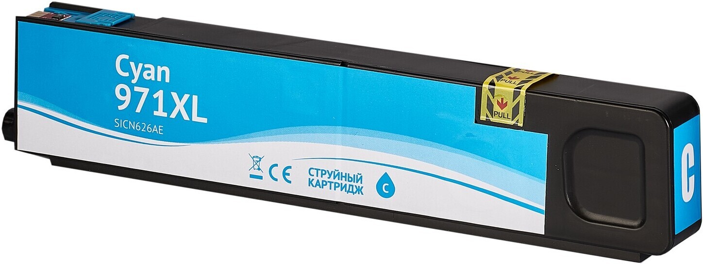 

Картридж струйный Sakura Printing №971XL Cyan (SICN626AE)