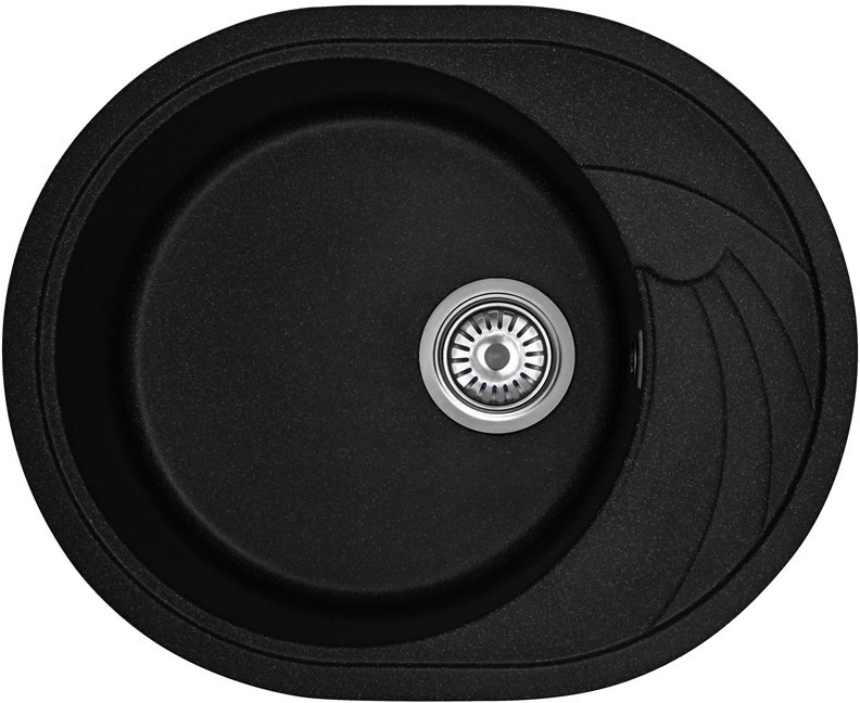 

Кухонная мойка Gran-Stone GS-18K (черный 308), Кухонная мойка Gran-Stone GS 18 K 308 черный