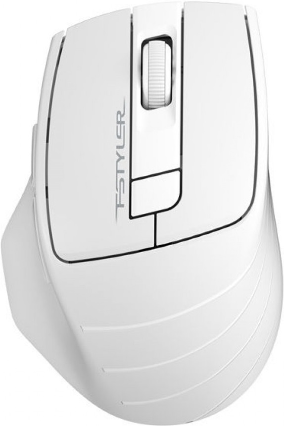 

Мышь A4Tech Fstyler беспроводная USB белый/серый [FG30 WHITE], Мышь A4Tech Fstyler FG30 (белый/серый)