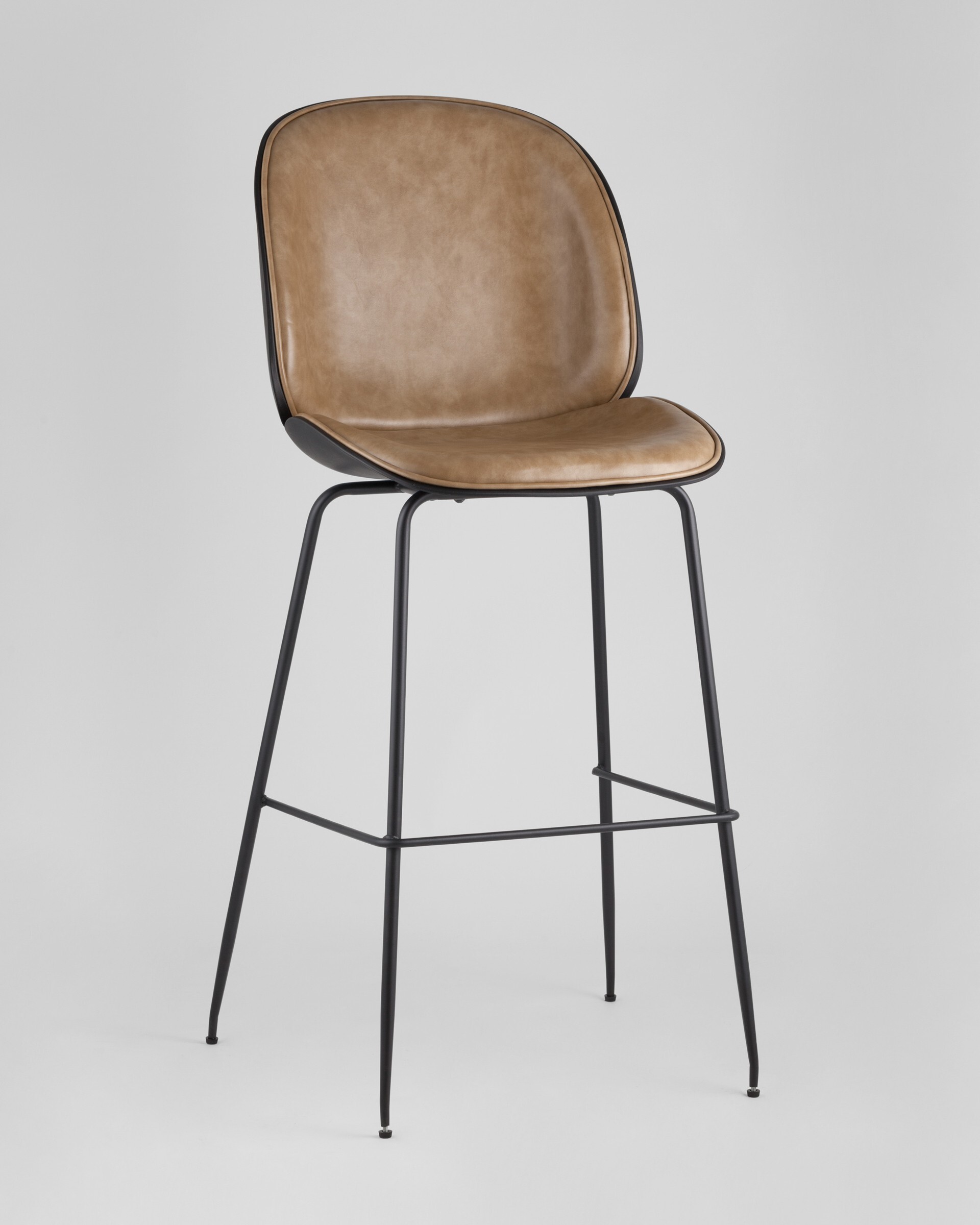

Барный стул Stool Group Beetle PU бежевый [9329C BEIGE], Барный стул Stool Group Beetle PU 9329C BEIGE бежевый
