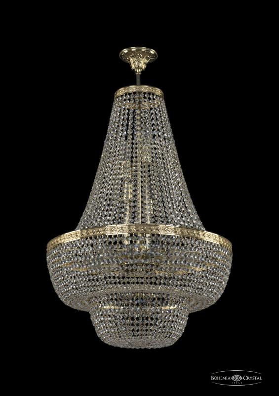 

Люстра на штанге Bohemia Ivele Crystal 19091/H2/55IV G