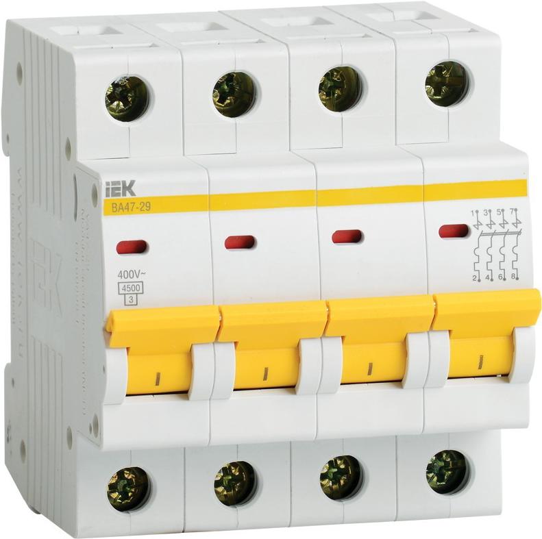 

Выключатель нагрузки IEK MVA20-4-040-C, MVA20-4-040-C