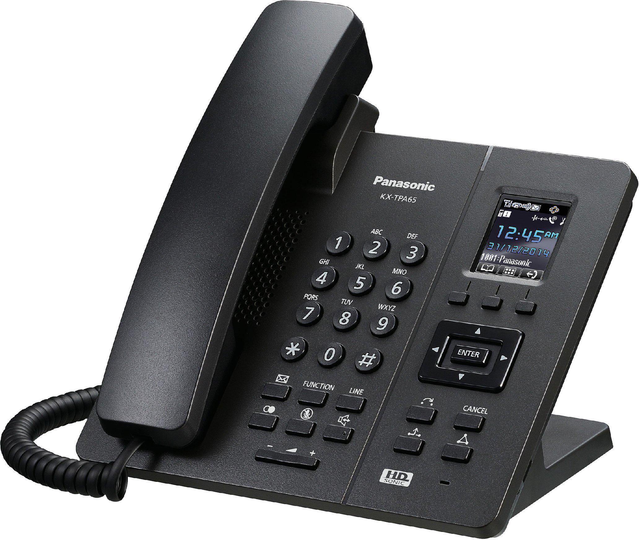 

Проводной телефон Panasonic KX-TPA65 Black, KX-TPA65RU