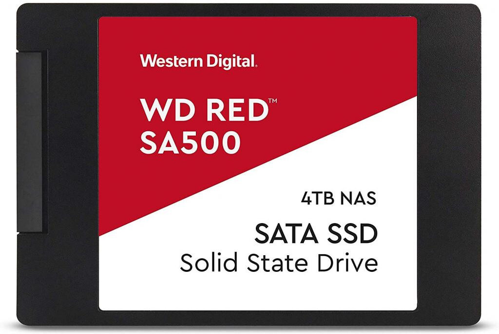 

SSD диск WD 4TB RED, Накопитель SSD WD WDS400T1R0A