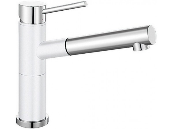 

Смеситель Blanco Alta-S Compact Silgranit белый [515327], Alta-S Compact Silgranit