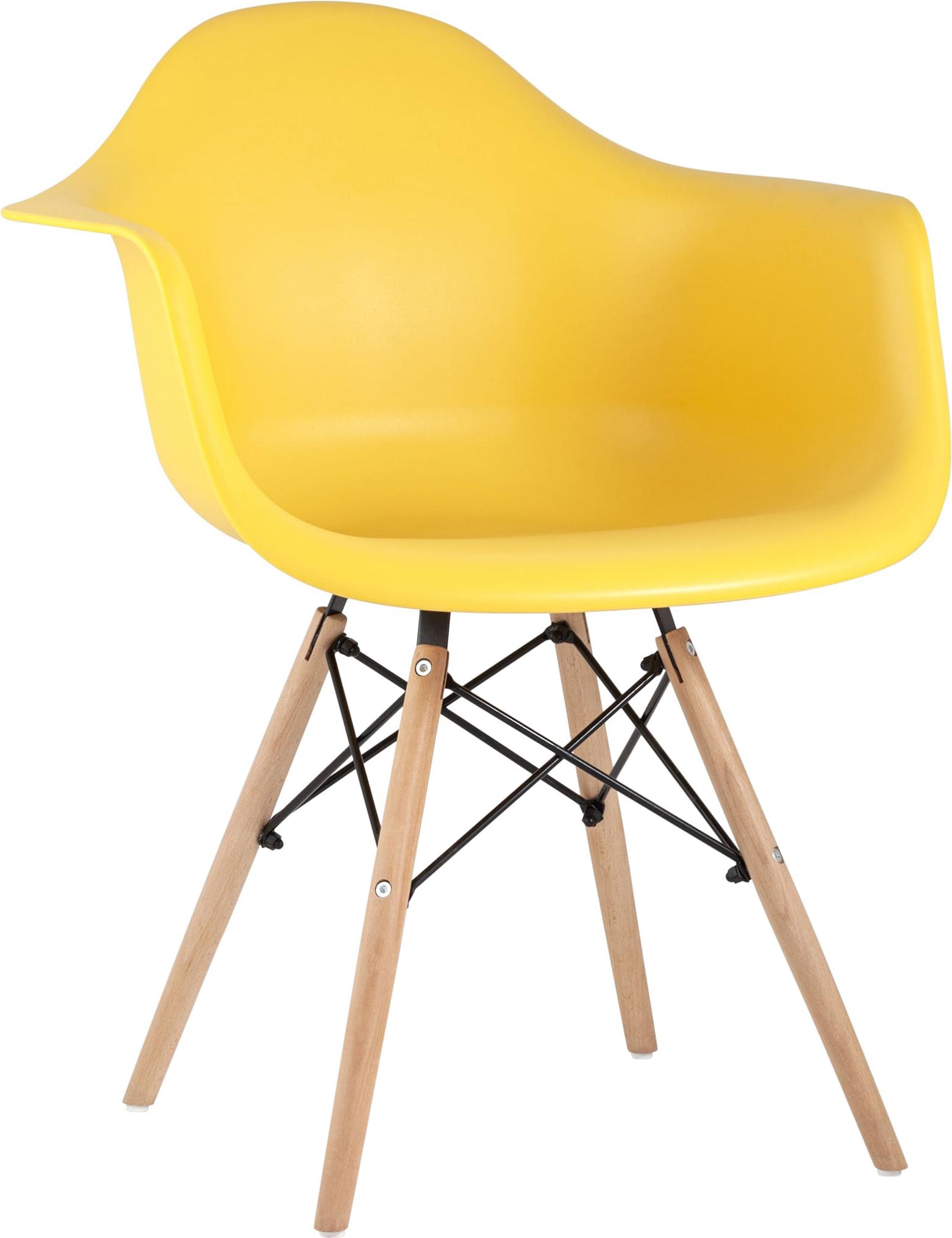 

Стул Stool Group DAW желтый [DC-20070801 YELLOW], Стул Stool Group DAW DC-20070801 YELLOW желтый