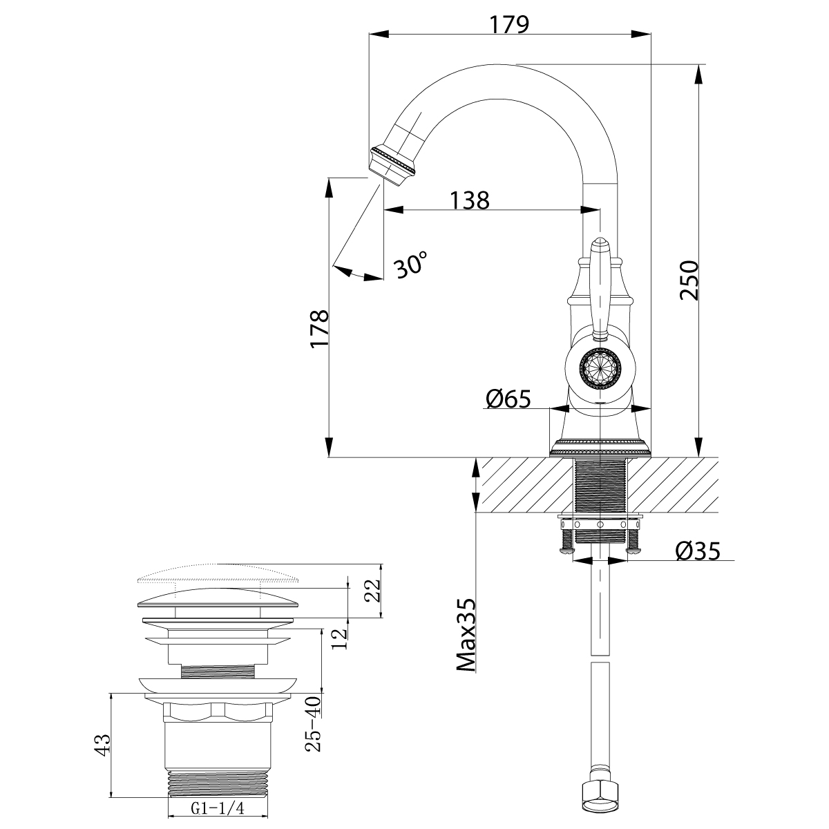 

Смеситель LEMARK Spark LM6707RG, Spark