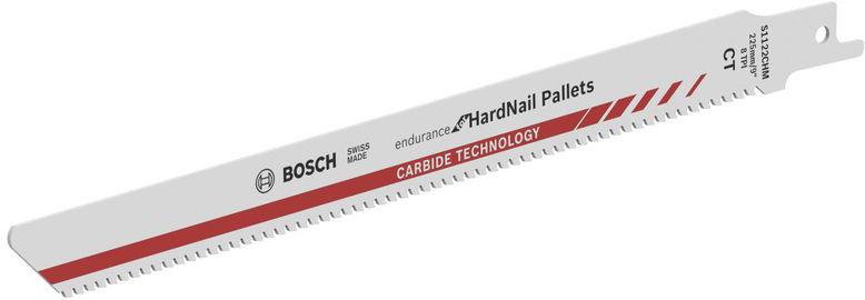 

Полотно для пилы Bosch S1122CHM Endurance for HardNail Pallets Carbide Technology [2.608.658.327], S1122CHM Endurance for HardNail Pallets Carbide Technology