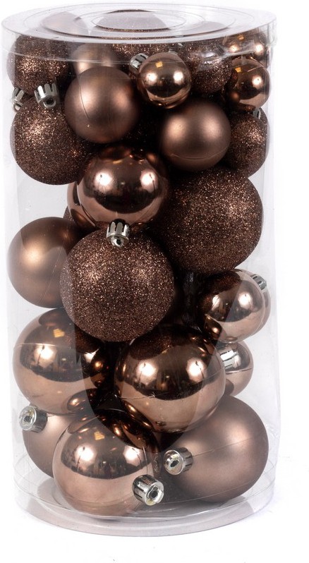 

Набор елочных шаров Choosing Porcelain 40 шт (AR4/6004A06BMG/5004/4004/3004/Walnut)