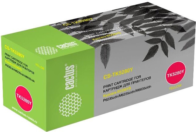 

Картридж Cactus CS-TK5280Y