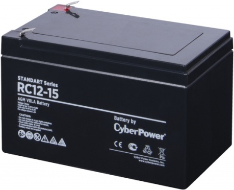 

Аккумулятор для ИБП CyberPower 12V 15 Ah [RC 12-15], Аккумулятор для ИБП CyberPower 12V 15 Ah RC 12-15