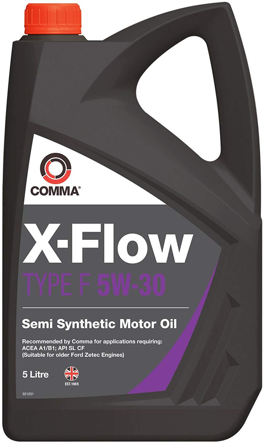 

Моторное масло Comma X-FLOW TYPE F 5W30 5л (XFF5L)