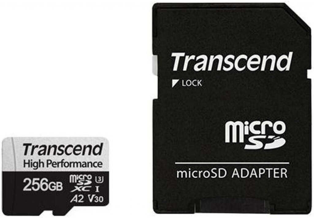 

Карта памяти Transcend microSD 256GB microSDXC Class 10 UHS-I U3 [TS256GUSD330S], Карта памяти Transcend microSD 256GB microSDXC Class 10 UHS-I U3 TS256GUSD330S