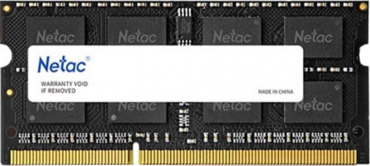 

Оперативная память Netac SO-DIMM DDR IV 16Gb PC-21300 2666MHz [NTBSD4N26SP-16], Оперативная память Netac Basic 16GB DDR4 SODIMM PC4-21300 (NTBSD4N26SP-16)