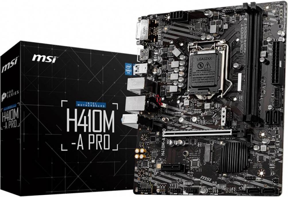 

Материнская плата MSI H410M-A PRO, H410M-A PRO