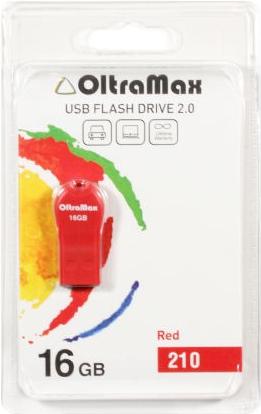 

Usb flash Oltramax OM-32GB-210 красный, OM-32GB-210