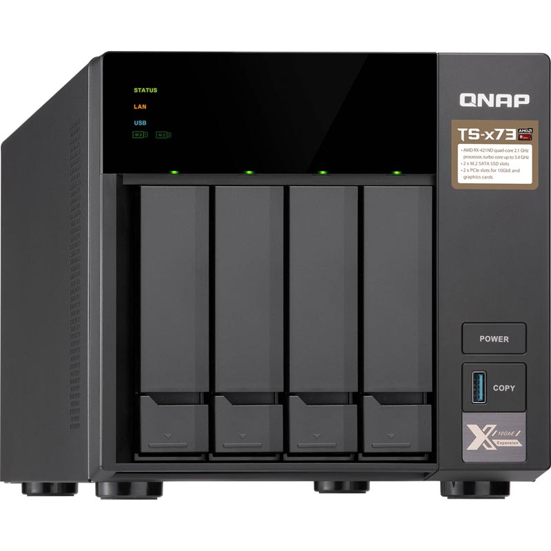 

Сетевой накопитель QNAP TS-473-4G, TS-473-4G