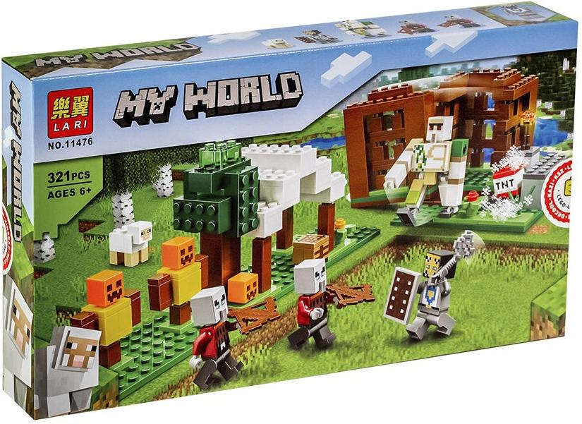 

Конструктор Lari Аванпост разбойников [11476], Аванпост разбойников