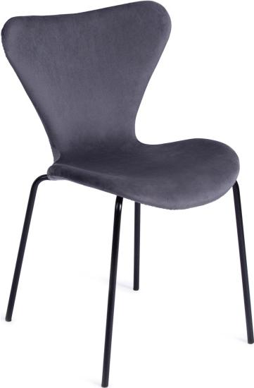 

Стул TetChair Jacobsen SOFT mod DC 103 металл/флок серый, Jacobsen SOFT mod DC 103 металл/флок