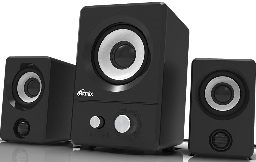 

Мультимедиа акустика Ritmix SP-2121 Black, SP-2121