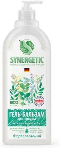 

Гель для мытья посуды и детских игрушек Synergetic Эвкалипт и горный чабрец 1л (9801030036)