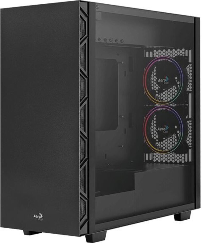 

Корпус Aerocool Flo Saturn без БП черный (FLO FRGB-G-BK-V1)