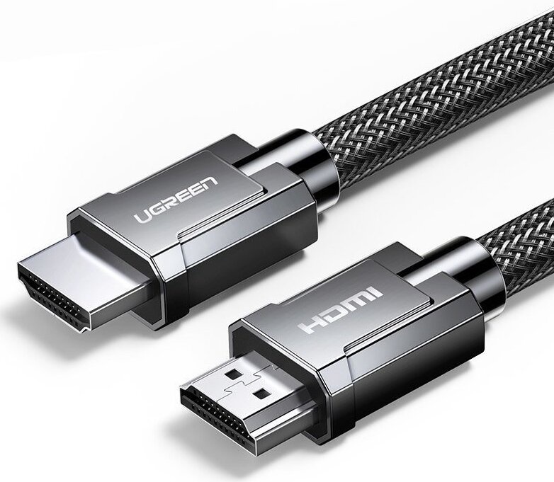 

Кабель Ugreen HD136 70322 HDMI - HDMI 1 м, черный (70322), (UGREEN HDMI M/M Zinc Alloy Cable 1m HD136 (70322))