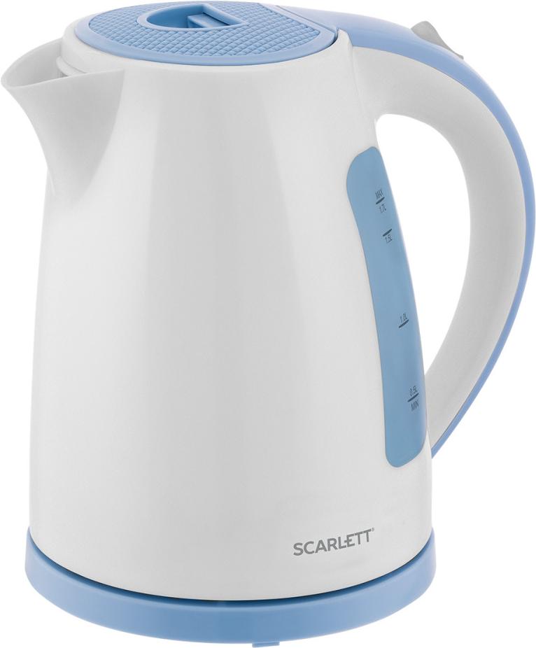 

Электрочайник Scarlett SC-EK18P60 белый, SC-EK18P60