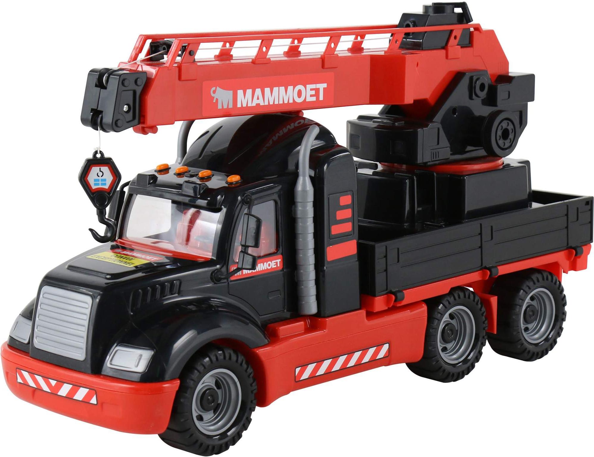 

Кран игрушечный Полесье 205-03 Mammoet с поворотной платформой в лотке [57112], Кран игрушечный Полесье 205-03 Mammoet с поворотной платформой в лотке 57112