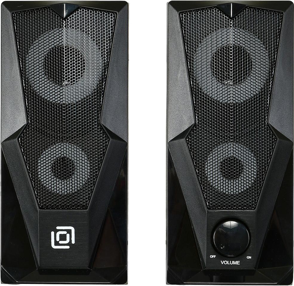 

Портативная колонка Oklick OK-127 2.0 6Вт черный, Колонки Oklick OK-127 черный
