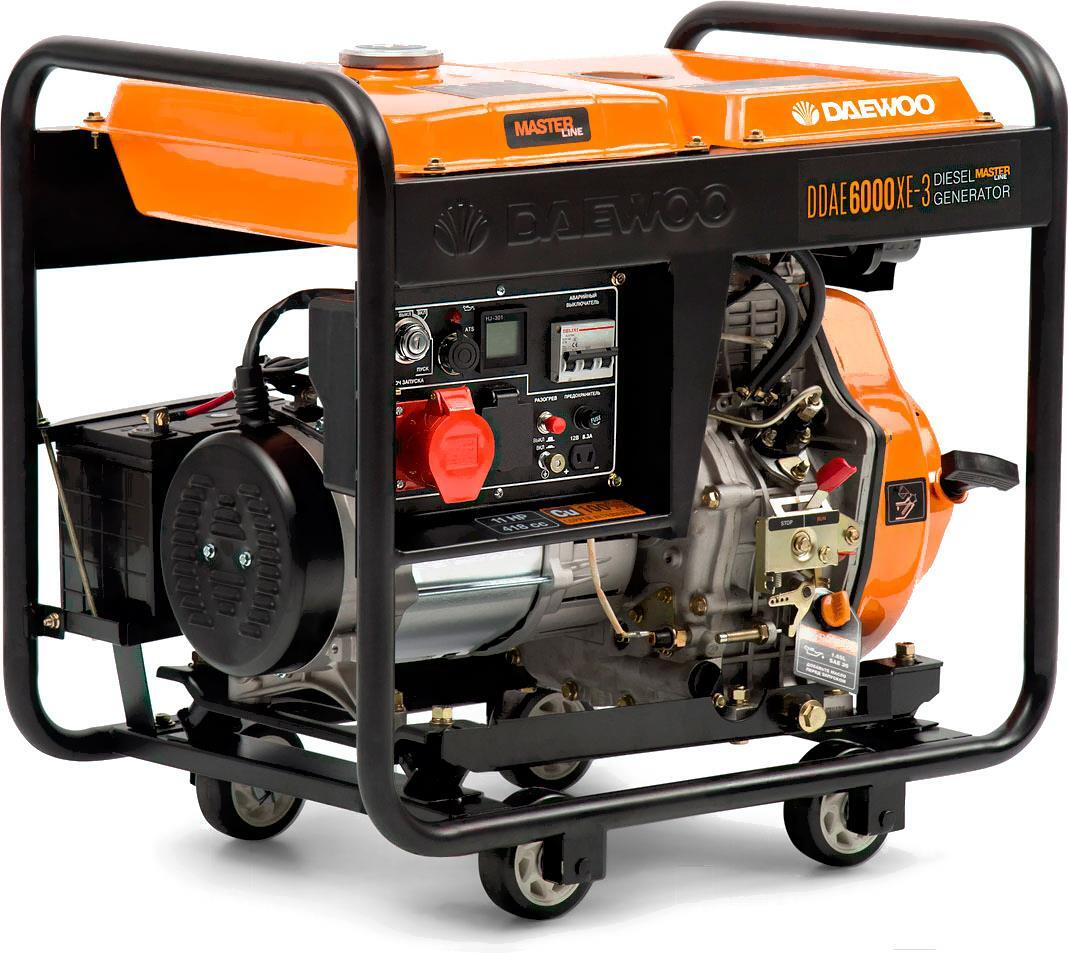 

Дизельный генератор Daewoo Power DDAE 6000XE-3